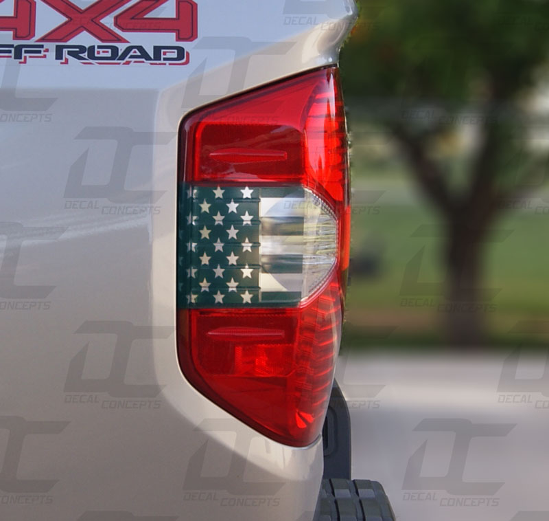 Tail Light Accent Decal Kit For Toyota Tundra (2014-2021)