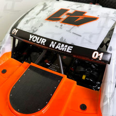 Custom Number & Windshield Banner Decal Kit For Traxxas Unlimited Desert Racer (UDR)
