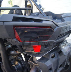Smoked Taillight Tint Covers For Polaris RZR 1000