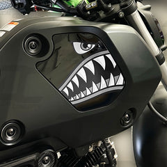 Shark Mouth Side Body Fairing Accent Decal Graphic Kit For Honda Grom (2022+)