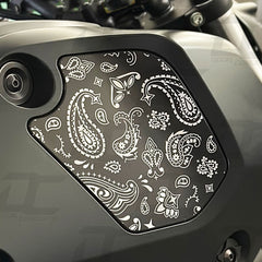 Paisley Pattern Side Body Fairing Accent Decal Graphic Kit For Honda Grom (2022+)