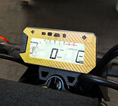 Carbon Fiber Speedo Dash Cluster Accent Decal Kit For Honda Grom (2022+)