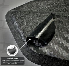Carbon Fiber Lower Rear Fender Accent Decal Kit For Surron