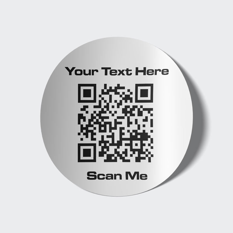 Custom QR Code (Circle Stickers)