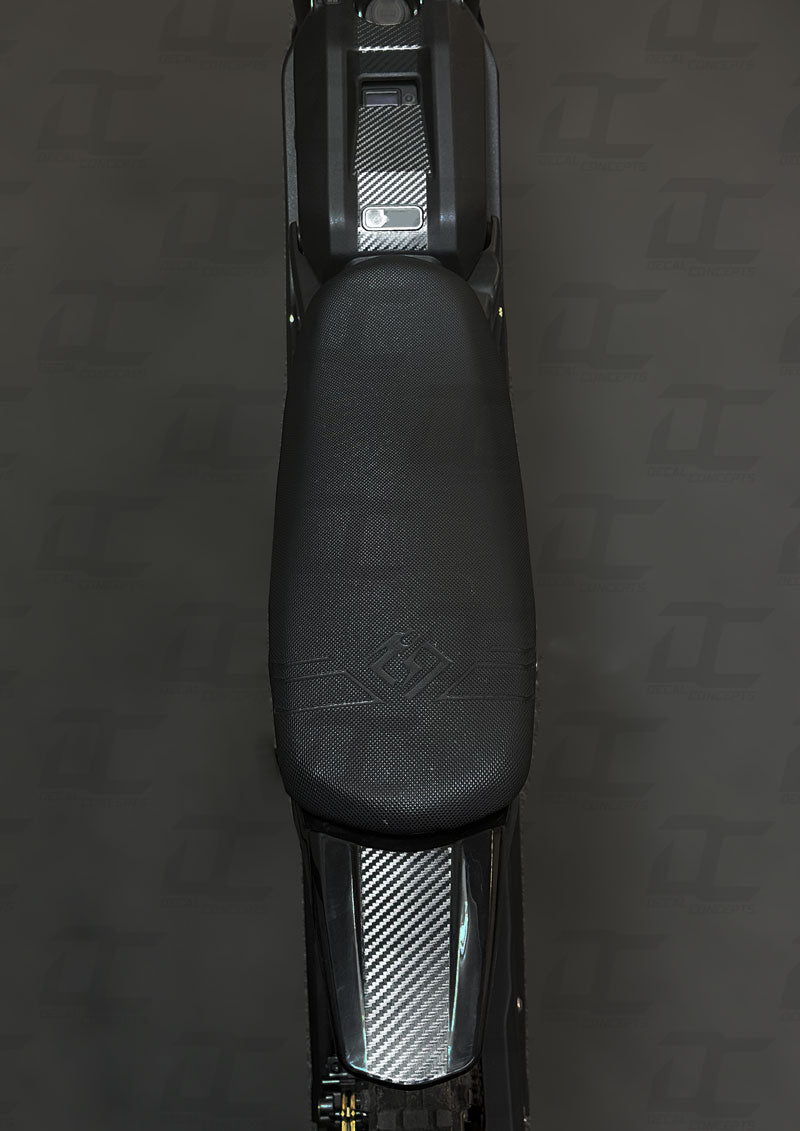 Customize Your Sur-Ron With A Carbon Fiber Look! Durable Decal Wrap Kit