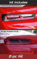 Tail Light Decal Dress Up Kit For Chevy Camaro (2016-2018)