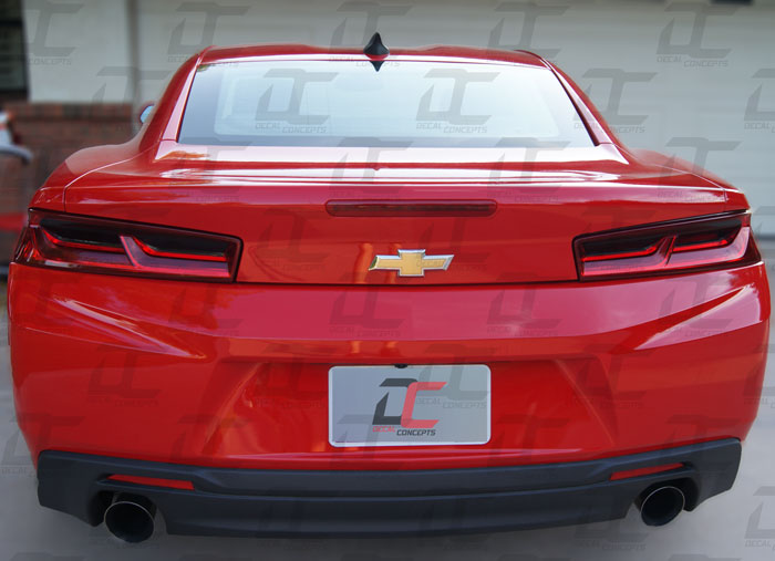 Tail light Smoked Tint Decal kit For Chevy Camaro (2016-2018)