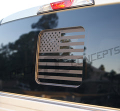 American Flag Rear Window Accent Decal For Ford F150/F250 (2015-2023)