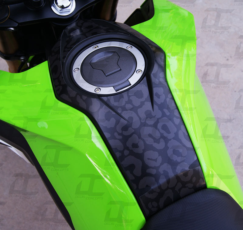 Cheetah Pattern Gas Tank Accent Decal Graphic Kit For Honda Grom (2017-2020)