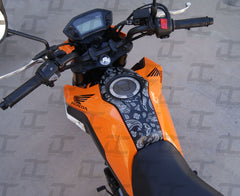 Paisley Pattern Gas Tank Accent Decal Graphic Kit For Honda Grom (2017-2020)