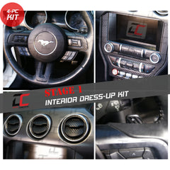 Stage 1 Interior Decal Dress Up Kit For Ford Mustang (2015-2023)