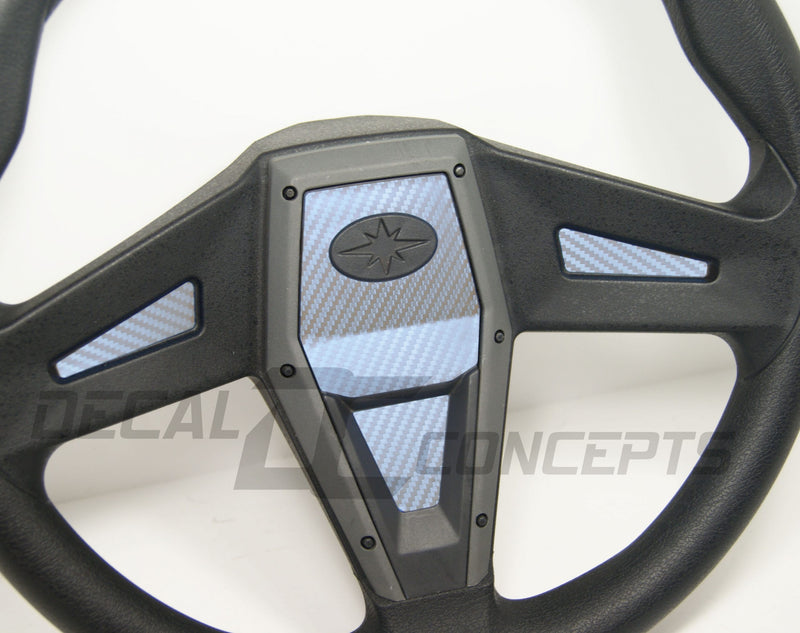 Steering Wheel Decal Graphic Kit - For Polaris RZR 1000 & General